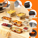 X2 Recipiente Hermético 1.8l Acero Inoxidable Lunch Box Coci