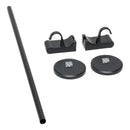 Colgador Para Puerta Toalla Cocina Baño Acero Baño-cocina Color Negro