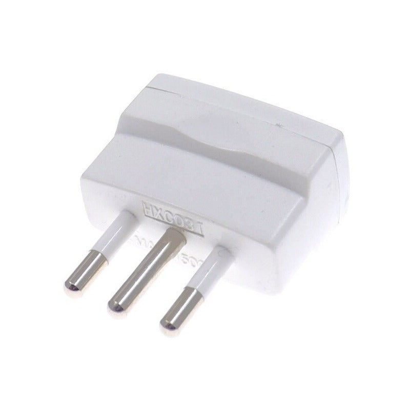 Adaptador Enchufe 10/16 Amper 250v Blanco