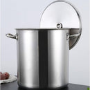 Olla Fondo Acero Inoxidable 60 Litros Espesor 2mm Plateado