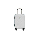 Maleta De Viaje Rígida Hongxiang Carry-on Cabina 20 Pulgadas Blanco