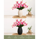 Ecd-01 Ecodeco Orquídea Ramo Rosa