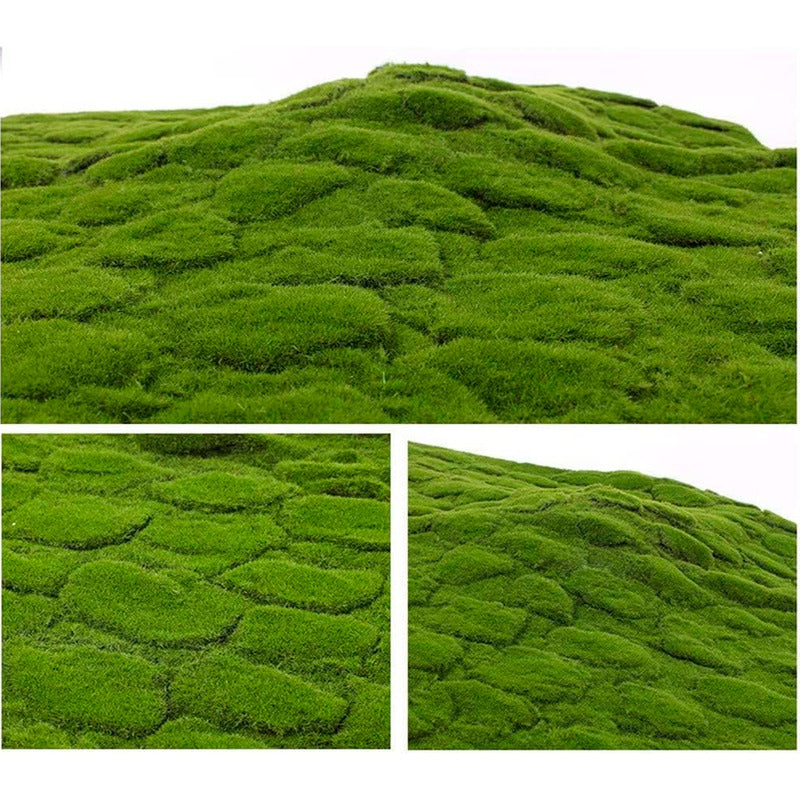 Musgo Artificial, Alfombra De Césped Rollo Sintetico De 1x1