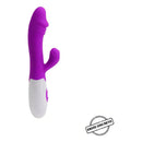 Vibrador Mujer Masajeador Juguetes Sexual Doble Penetracion Morado