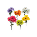Margaritas Flores Artificiales Ramo De Flores  Morada