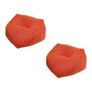 Cojin Puff Piso 45x45cm Acolchado Decorativo Hogar Verde