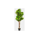 Lyrata Ficus Planta Artificial Flor Decoracion Arbol 1 8 0 M Verde Oscuro