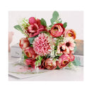 Flores Mezcla De Peonias Hortencias Y Crisantemos Bouquet