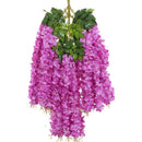 Pack De 12 Colgantes De Flores Artificiales Guirnaldas