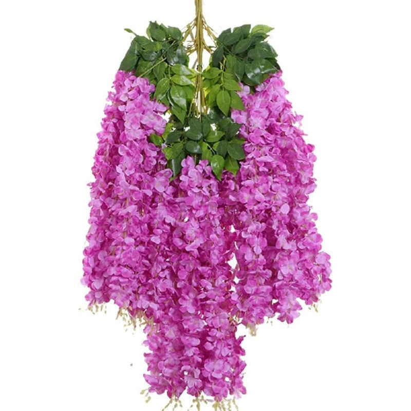 Pack De 12 Colgantes De Flores Artificiales Guirnaldas