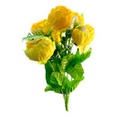 Peonías Artificiales Flor De Seda Ramo De Peonía Flores