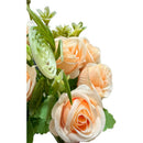 Pack Ramo De Rosas Artificiales Para Decoraciones