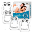 Pack 2 Anillos Nasal Anti Ronquidos Nose Clip Dejar De Ronca