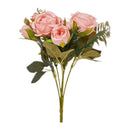 Rosas Peonias Artificiales Ramos Decoración Hogar Jarrones