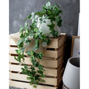Helecho Colgante Flor Artificial Vara Frondosa 110cm Hiedra Verde Musgo