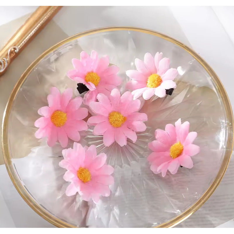 100 Piezas Cabezas De Flores Artificiales Para Manualidades