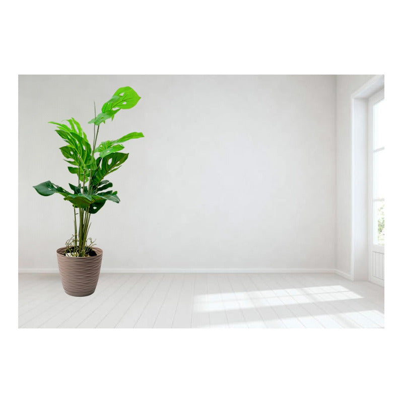 Plantas Artificiales Monstera Decoración Hogar