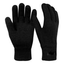 Guante De Lana Térmico Para El Clima Frío Invierno Negro