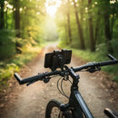 Soporte Universal Theck Para Celular De Moto Y Bicicleta Aju Negro