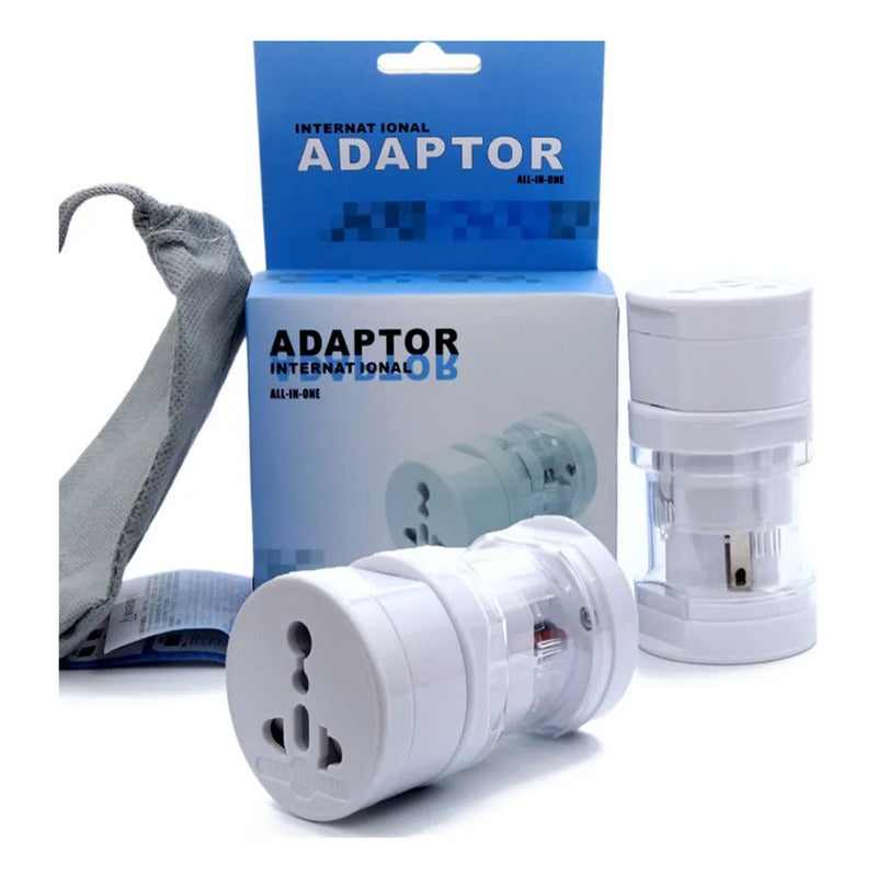 Adaptador De Enchufe Internacional Universal 4en1