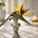 Flor De Ave Del Paraíso Artificial Flor De Pajaro Ave Verde