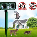 Repelente Ultrasónico De Animales Solar Repelente De Jardín Unico