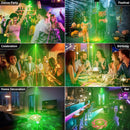 Luz Láser Led Mini Proyector Fiesta Con Control Remoto