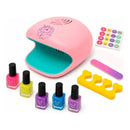 Kit Manicure Infantil Theck Con Secador 9 Piezas