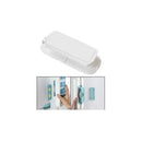 Organizador De Cables De Alimentación Autoadhesiva Blanco