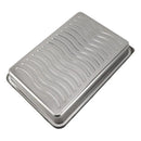 Bandeja Hermética 3.2l Acero Inoxidable Rectangular Cocina Plateado