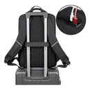 Mochila Escolar Antirrobo Thek Notebook 15-17 Pulgadas Usb Roja Rojo Liso