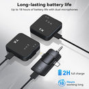 Pack 2 Microfonos Inalambrico Dual Para iPhone Y Android