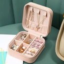 Joyero Portátil Caja Organizadora De Joyas Anillos Collar