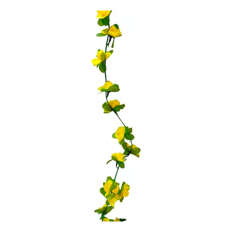 Rosas Artificiales Guirnalda Para Colgar Pack De 2