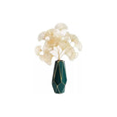 Hojas Huecas Artificiales Dorada Decorativa Vara Grande