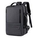 Mochila De Viaje Avión Multifuncional Gran Capacidad 35 Lts Color Negro Liso