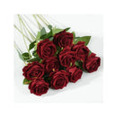 Pack 10 Cajas Para Rosas + 10 Rosas Dia De Las Madres Regalo Rojo