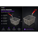 Canastilla Freidora Theck Acero Inoxidable 25x20x14cm