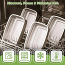 X3 Recipientes Herméticos Acero Inoxidable 1.9l Cocina