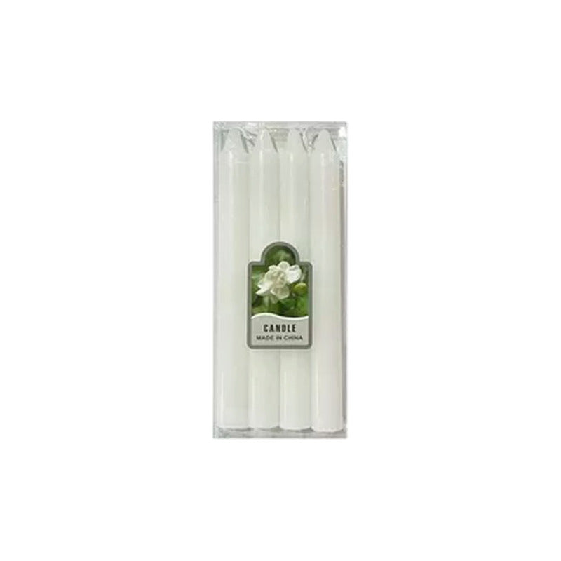 Velas Lisas Pack De 4 Velas, Con Aroma