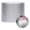 Cinta Adhesiva Impermeable Butilo 10cm X 5m Reparación Goteras Techos Plateado