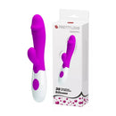 Vibrador Mujer Masajeador Juguetes Sexual Doble Penetracion Morado