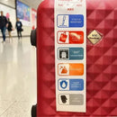 Maleta De Viaje Rígida Hongxiang Carry-on Cabina 20 Pulgadas Blanco