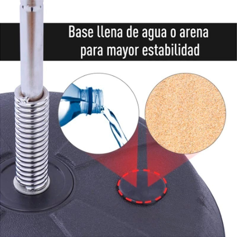 Set De Boxeo Puching Ball Niños Altura Ajustable