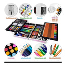 Set De Dibujo Y Pintura Unicornio 145 Piezas Con Maletín