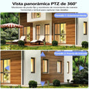 Cámara Wifi Exterior Doble Lente 6mp Ptz Ip66 Bluetooth 3k Blanco