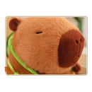 Juguetes De Peluche De Capibara Y Mochilas Pequeñas Con Forma De Tortuga Marrón Claro