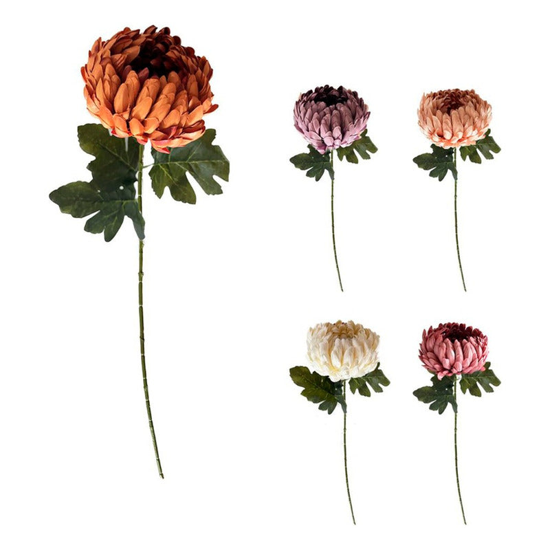 Crisantemo Vara Flor Artificial Crisantemo Rico