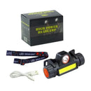 Foco Cintillo Theck Led Cob Recargable Con Iman Para Trabajo