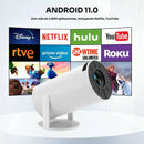 Proyector Portátil Led 4k Hd Android 11 Wifi 6 Bluetooth 5.0